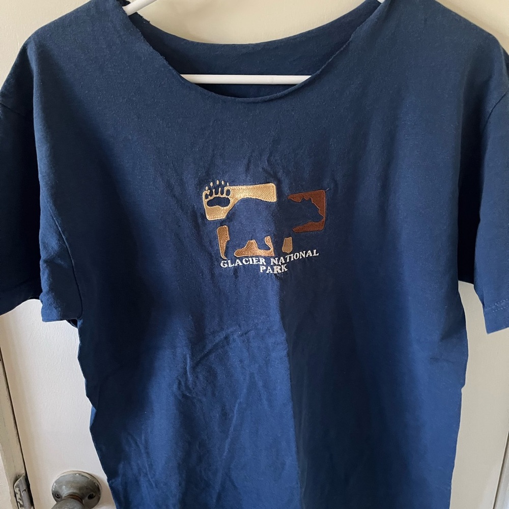 Glacier National Park Navy T-Shirt